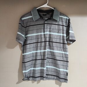 Hugo Boss striped polo T-shirt Size Small